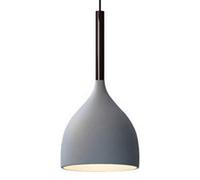 Single Head Personality Hanging Light, French Minimalist Style E27 Light Source Iron Art Pendant Lamp Shade, Living Room Kitchen Island Decoration Light Fixtures