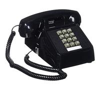 Single Line 2500 Classic scrivania telefono analogico con controllo del volume, 2 porte, ricevitore e cavo della linea inclusi, nero - Funziona su Pbx, 1 anno di protezione