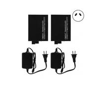 Single Mode Single Fiber Transceiver Ethernet Media Converter 20km for Security Monitoring 100240VAU Plug