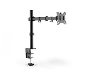 Single Monitor Clamp Mount 15-32", 8 kg (max.), black