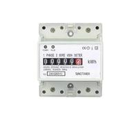 Single phase analog kWh meter, 220V 100A electricity usage counter