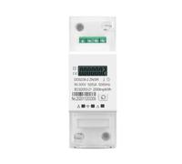 Single phase Remote control ON/OFF by Rs485 65A Multi function Din rail meter 90-300V Kwh Watt hour meter MQXFCZUX