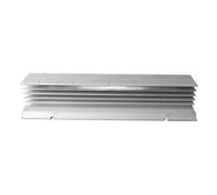 Single Phase SSR Heat Sink | High Efficiency Aluminum Cooling Base for Solid State Relay | Heat Dissipation for Industrial Control/Motor Drives/Automation