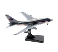 Single Plane Kit di aeroplani giocattolo in scala 1:400, modello di aereo in lega pressofusa Boeing 747SP della American Airlines, da collezione