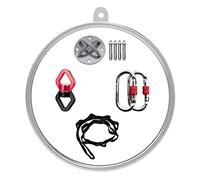 Single Point Aerial Hoop for Home, Standard Yoga Lyra Hoop Aerial Ring Kit Adult, Art Yoga Hoop for Fitness Dance Weight Loss Acrobatic (Size : Diameter-100cm(39 3/8")) ( Diameter85cm(33 1/2"))