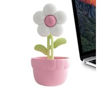 Single Room Humidifier - Cute Flower Small Humidifier | 20x9.5x9.8cm Portable Small Humidifiers With Night Light | Aromatherapy Diffusers For Bedroom Car Toddler Elderly Hotel Nursery