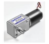 Single-Shaft Or Double-Shaft DC12V24V High-Torque Worm Geared electronic starter With 1.5 To 440RPM Adjustable Speed Reversible And Self-Lock NWPNLXEA(Single Shaft,9 RPM_12V)