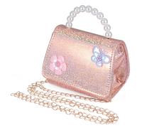Single Shoulder Bag Pearl Handbag Chain Borsa Mano Di Perle Catena