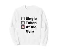 Single Taken At The Gym Felpa