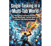 Single-Tasking in a Multi-Tab World: Navigating Fractured Attention, Chronic Distraction, and the Quiet Cost of Never Fully Being Anywhere