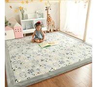 Single tree forest Tappeto Morbido per Bambini, 2,5 cm più Spesso Coperta strisciante, Tappeto Camera da Letto Bambini, Tappeto del Soggiorno-Cat (Grey)-60 * 120cm