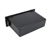 SingleDinStereoRadioStorageBox,DashboardOrganizerPocketforMAZDA,BlackABSPlasticCarInteriorAccessori,EasyInstallReplacementParttoKeepCabinTidyandCleanSpace