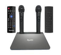 SingMasters MagicSing SM-900 PRO Filippino Tagalog English Karaoke Machine,18K Tagalog & Canzoni inglesi,Android TV Smart Karaoke,Dual Wireless Mics,Wi-Fi,YouTube Karaoke Singing,Registrazione video