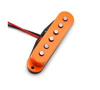Singola Bobina Ceramica Magnete Elettrico Per Chitarra Per Chitarra Collo/Medio/Ponte Per Blu/Cielo/Arancione Pickup chitarra (Color : Orange Neck)