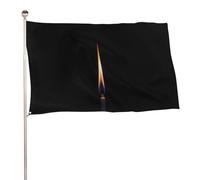 Singola Candela Fiamma Bandiera 3x5 Ft Outdoor Garden Bandiere Banner Decor Per Cortile Portico Prato Fattoria