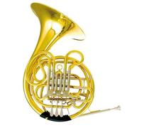 Singola Fila Francese Corno Strumento In Rame Per Gli Amanti Della Musica Doppio Corno Francese 4 Tasti