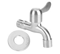 Singola Leva Rubinetto Rubinetto 304 In Acciaio Inox Lavatrice Rubinetto per Casa Cucina Giardino Lavanderia