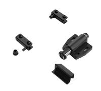 Singola testa Cattura Chiusure Porta di Vetro Cerniera Morsetto Push to Open Touch Chiusure Hardware Mobili Testa singola Cattura Chiusure con morsetto