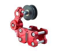 Singola velocità tendicatena Accessori per la modifica del tenditore del regolatore automatico della catena grande del tenditore della catena del motociclo da 1 pz(Red)