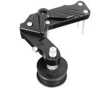Singola velocità tendicatena Strumento tenditore automatico regolatore catena moto per parti modificate bici Bobina di supporto nera in metallo