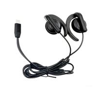 Singolo auricolare del gancio dell'orecchio per i sistemi di guida | Ideale per guide turistiche, musei, parchi; ricezione audio chiara, soggiorni nei dintorni