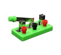 Singolo Doppio Cucciolata Switched Esperimento Aid Ispirare Le Abilità Nelle Abilità Elettricità Fisica Kit di Apprendimento Singola Polonia Doppio Switch Physics Aid Tribù Insegnamento Giocattolo