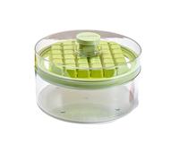 Singolo/Doppio Strato Secchio Di Ghiaccio Contenitore Congelatore Rotondo Sicuro Con Coperchio Antipolvere Vassoio Cubetto Di Ghiaccio Con Coperture Articoli