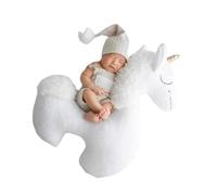 Singolo Horned Baby Photography Puntelli Studio Posing Assistente garantisce comfort e sicurezza durante i servizi fotografici Infant Photography Studio
