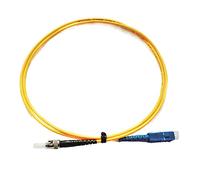 Singolo modo 9/125 del cavo di toppa della fibra di SM semplice 3.0mm 15 tester SC/UPC-ST/UPC (5 pezzi)