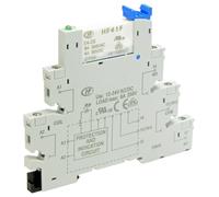 Singolo Palo Interfaccia din Ferroviario Modulo Relè, 6Mm Ampio, 24V AC / Dc,6A