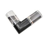 Singolo 's Cube Due in Uno Doppia Testa Polvere Fard Pennello Telescopico Portatile Pennello Trucco Fibra Capelli Cosmetici Pennello Trucco Lotti di Trucco per Ragazze (H, Taglia Unica)