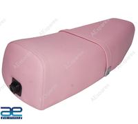Singolo Sella Rosa + Retro Serratura per Vespa Px LML Pe T5 Stella 4 Tempi Gec