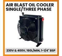 Singolo & Tre Fase 230V/400V Idraulico Aria Sabbiatura Olio Raffreddamento 160L