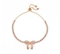 Singolo Vendere Wrap Bracciale Brillare Bracciali Zircone Rosa Cuore Oro Rotondo Arco Avvolgere Braccialetti Accessori Regalo