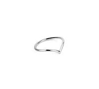 SINGULARU - Anello Peak. Argento Sterling con Finitura Placcata Rodio Lucido. Misura 10 a 18