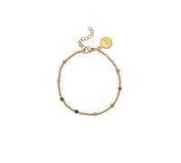 SINGULARU Bracciale da donna Sogno Tormalina Acciao Placcato Oro