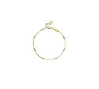 SINGULARU Bracciale da donna Triple Dots Argento Placcato Oro | L'argento sterling placcato in oro 18 kt conferisce eleganza con un design a tre sfere.