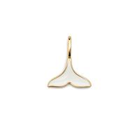 SINGULARU - Charm Sirena. Ottone avec Placcatura in oro 18 kt et Smalto. Gioielli da Donna.