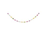 SINGULARU Collana da donna Stella Color Acciao Placcato Oro