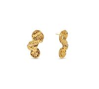 SINGULARU - Orecchini Áurea. Acciaio avec Placcatura in oro 18 kt. Gioielli da donna.