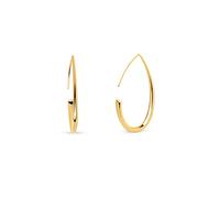 SINGULARU - Orecchini Gota Arch. Argento Sterling con Placcatura Oro 18Kt. Gioielli da Donna