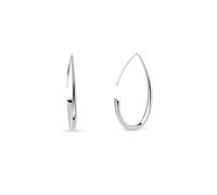 SINGULARU - Orecchini Gota Arch. Argento Sterling con Placcatura Rodio. Gioielli da Donna