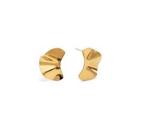 SINGULARU - Orecchini Lora. Acciaio avec Placcatura in oro 18 kt. Gioielli da donna.