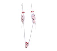 SINGUYUN Sexy Fragola Lingerie Micro Bikini Giapponese Anime Cosplay Costume Da Bagno Perizoma Pigiama Set, 352bianco Rosso, taglia unica