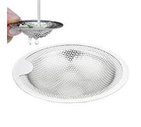 Sinish Sterinter - Trovalo di scarico della cucina, schermata spina anti -clog | Filtro in acciaio inossidabile con manico, cestino del catcher per il lavabo in casa, smaltimento di verdure,
