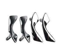 Sinistra Destra Maniglia Dello Sportello Interna Per JAC J3 J3S Torino 2009-2015 1/2/4 Pz Auto Interno Maniglie Delle Porte Chrome Interni Parti Argento(Pair)