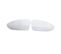 Sinistra Destra Posteriore Riscaldata Specchio Vetro Per Golf 8 MK8 VIII 8R R Per GTI GTE GTD 2020-2024 W/Lane Assist 5H0857521 5H0857522 Vetro Specchietto Retrovisore(Pair)