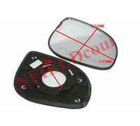 Sinistra e Destra Orvm Convesso Portiera Laterale Specchietto con Base Plate I20