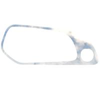 Sinistra e destra specchio in acciaio INOX maniglia per porta coperture per Actros MP4 camion cromato