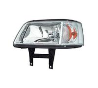 Sinistra Faro Compatibile Con Volkswagen T5 Multivan Transporter 2003 2004 2005 2006 2007 2008 2009 VP766L Faro Lato Driver Fari Assemblea Proiettore Luce Anteriore Auto Lampada Cromata LHD